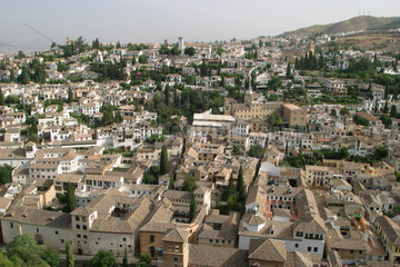 Stadtteil Almaizin im andalusischen Granada