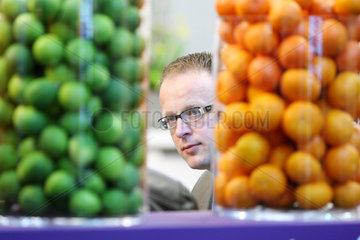 Berlin  Deutschland  Messestand der Eosta B.V. auf der Fruit Logistika 2011