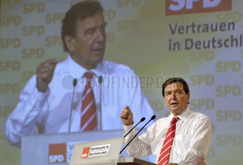 Bundeskanzler Gerhard Schroeder  SPD