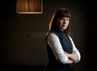 Berlin  Deutschland  die ukrainische TV-Journalistin Ivanna Kobernik im Portrait