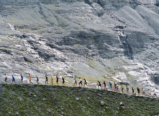 Jungfrau Marathon in den Schweizer Alpen