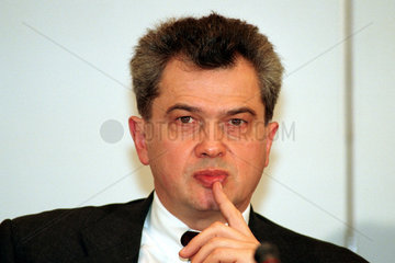 Dr. Manfred Weber  Hauptgeschaeftsfuehrer des Bundesverbandes deutscher Banken