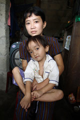 Vietnam  Mutter und Sohn