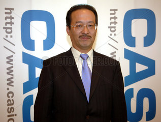Hiroshi Nakamura  Direktor der CASIO Europe  Berlin