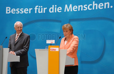 Dr. Edmund Stoiber  Dr. Angela Merkel