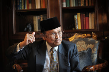 Berlin  Deutschland  Bacharuddin Jusuf Habibie  ehemaliger Praesident Indonesiens