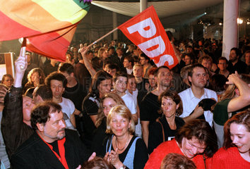 PDS-Wahlparty