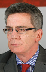 Berlin  Deutschland  Thomas de Maiziere  Kanzleramtschef