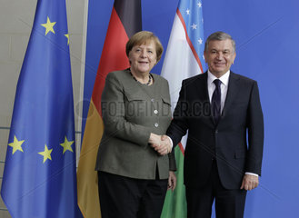 Bundeskanzleramt - Treffen Merkel Mirsijojew