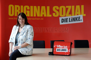 Hannover  Deutschland  Kreszentia Flauger  Landesvorsitzende der Partei Die Linke