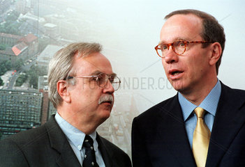 Dr. Johannes Ludewig und Matthias Wissmann  Portrait