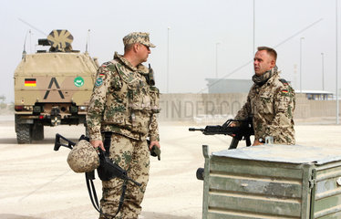 Kundus  Afghanistan  Bundeswehr-ISAF-Schutztruppe