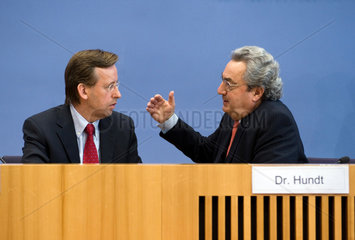 Dr. Dieter Hundt und Dr. Reinhard Goehner