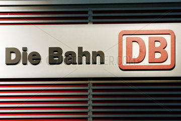 Die Deutsche Bahn wirbt auf der ITB Berlin