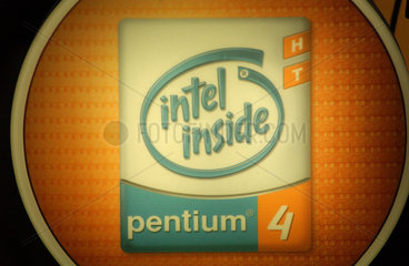Logo Intel Inside - pentium 4