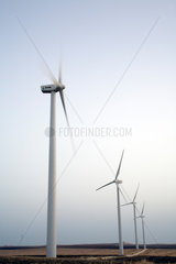 Spanien  Jacobs Windpark im Sueden des Landes