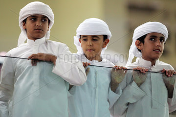 Dubai  Vereinigte Arabische Emirate  Kinder in Landestracht