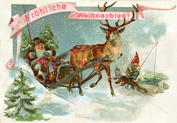 Froehliche Weihnachten  Postkarte  1903