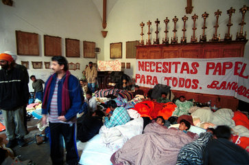 Hungerstreik von Immiranten in Spanien