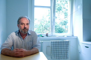 Der Schweizer Schriftsteller Thomas Huerlimann  Berlin