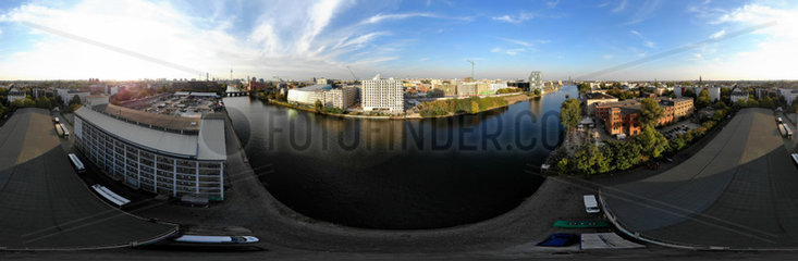 Luftbild Panorama Berlin Kreuzberg