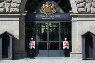 Eingang zum Praesidentenpalast in Sofia