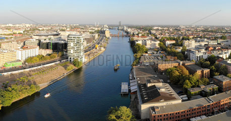 Luftbild Panorama Berlin Kreuzberg