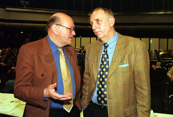 Walter Momper und Klaus Boeger (SPD)