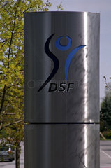 Logo des DSF in Muenchen-Ismaining