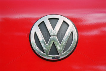 Hecklogo eines VW