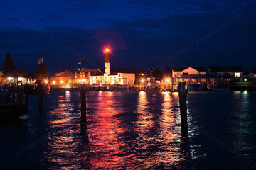 Timmendorf auf der Insel Poel  der Leuchtturm am Abend