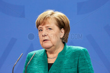 Berlin  Deutschland - Bundeskanzlerin Angela Merkel