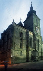 Die Schwarze Kirche (Biserica Neagra) in Brasov (Kronstadt)  Rumaenien