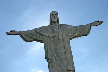 Rio de Janeiro  Brasilien  Christus-Statue auf dem Corcovado