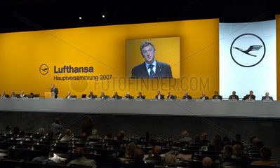 Berlin  Hauptversammlung der Deutschen Lufthansa AG 2007