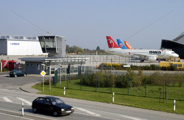 EADS Airbus Werk in Hamburg Finkenwerder