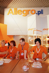 Jaehrliches Treffen von Allegro  Marktfuehrer fuer Internetauktionen in Polen