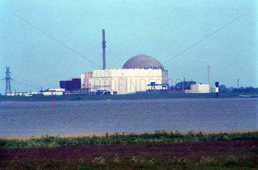 Das Atomkraftwerk Brokdorf