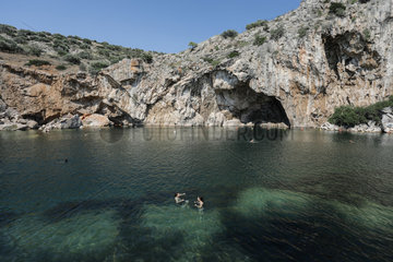 GREECE-ATHENS-VOULIAGMENI LAKE