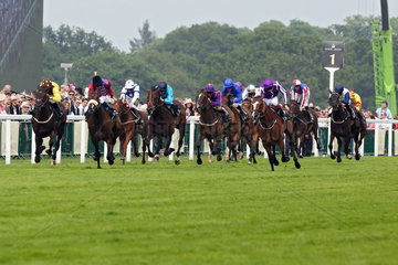 Royal Ascot  Leading Light (third from right) with Joseph O'Brien up wins the Gold Cup