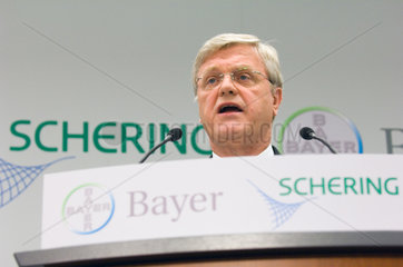 Werner Wenning Vorstandsvorsitzender der Bayer AG  Berlin