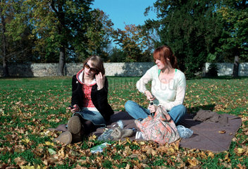 Rudolstadt  ein Picknick im Herbst