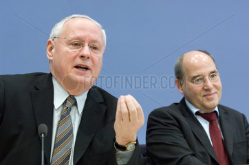 Oskar Lafontaine und Gregor Gysi  Die Linke.PDS