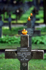 Soldatenfriedhof in Warschau
