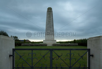 Ypern  Belgien  Britischer Soldatenfriedhof Oxford Road Cemetery