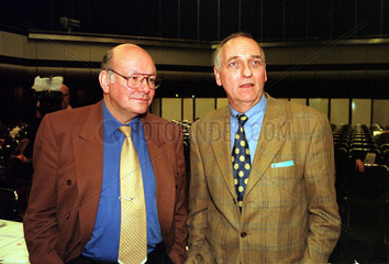 Walter Momper und Klaus Boeger (SPD)