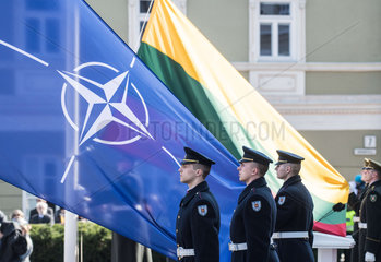 Litauen-Vilnius-NATO-15. Jahrestag