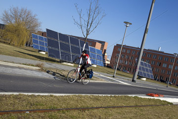 Solarpanele in Adlershof