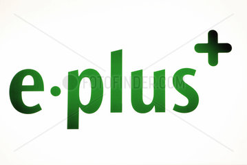 Berlin  Deutschland  Logo von E-plus