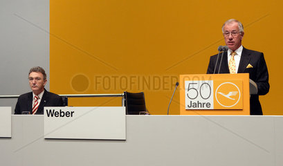 Wolfgang Mayrhuber und Dr. Juergen Weber  Deutsche Lufthansa AG